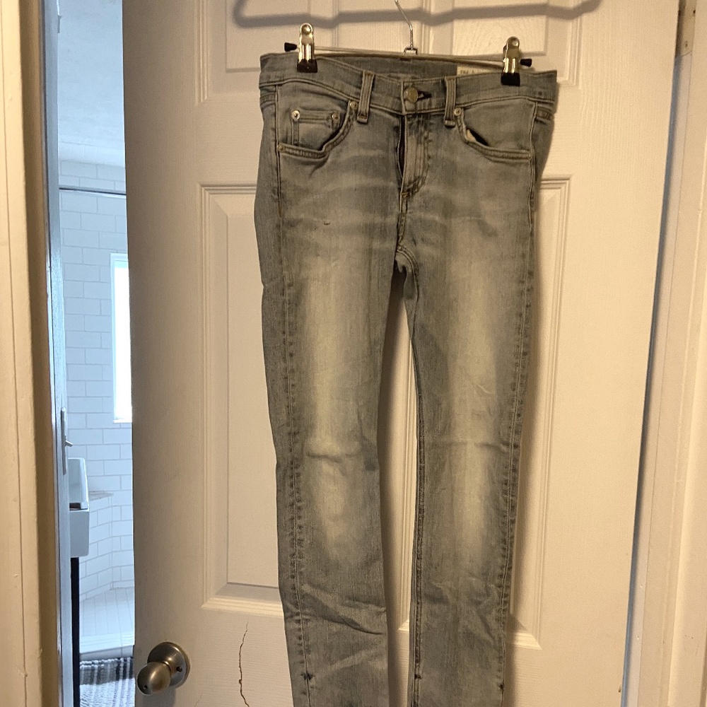 Rag & Bone Light Blue Skinny Jean